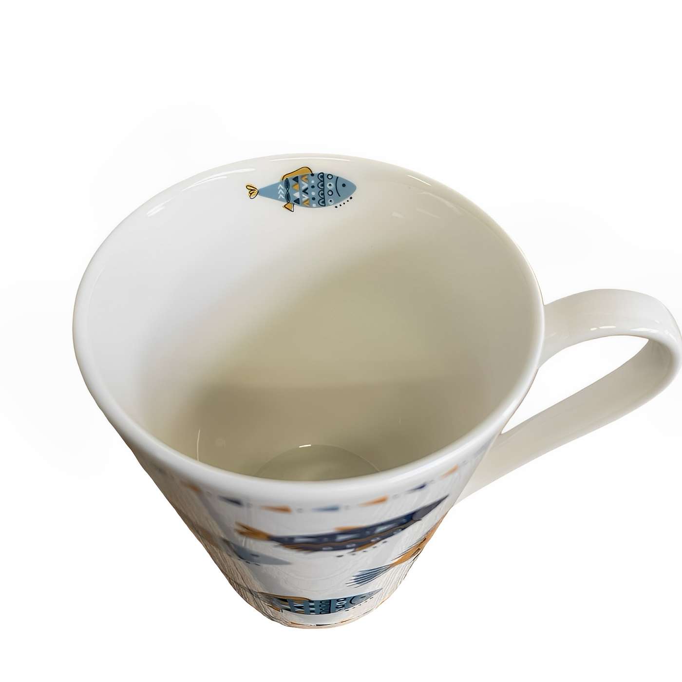 Tasse Kaffeetasse 'Tribaly' Maritim mit Fischen