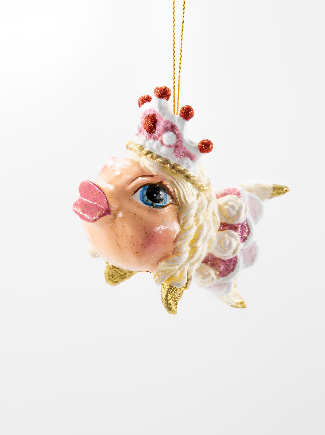 Good Will  Queen Fish Fisch Christbaumschmuck  
