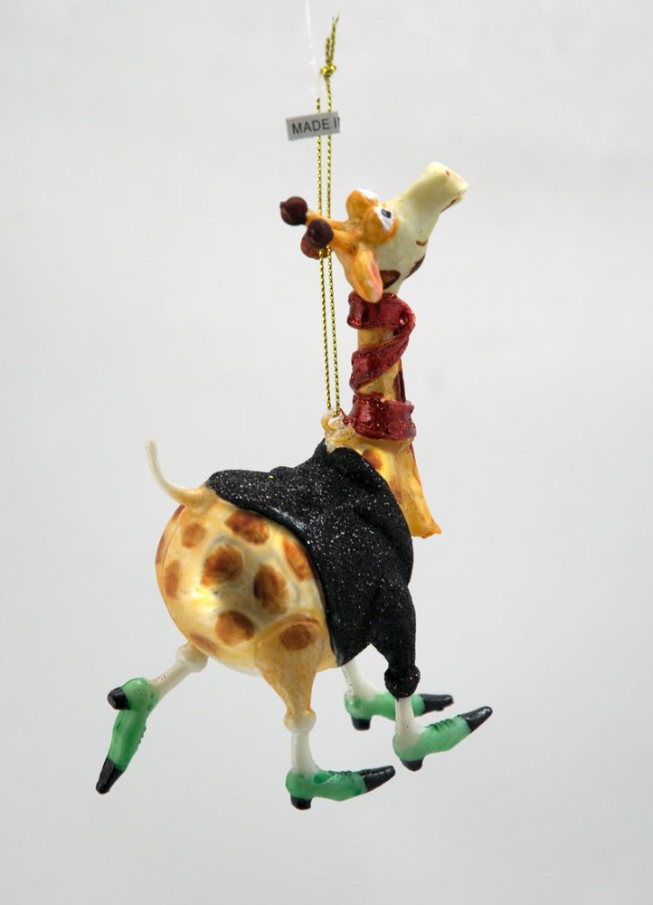 Giraffe mit Schal Weihnachtsschmuck