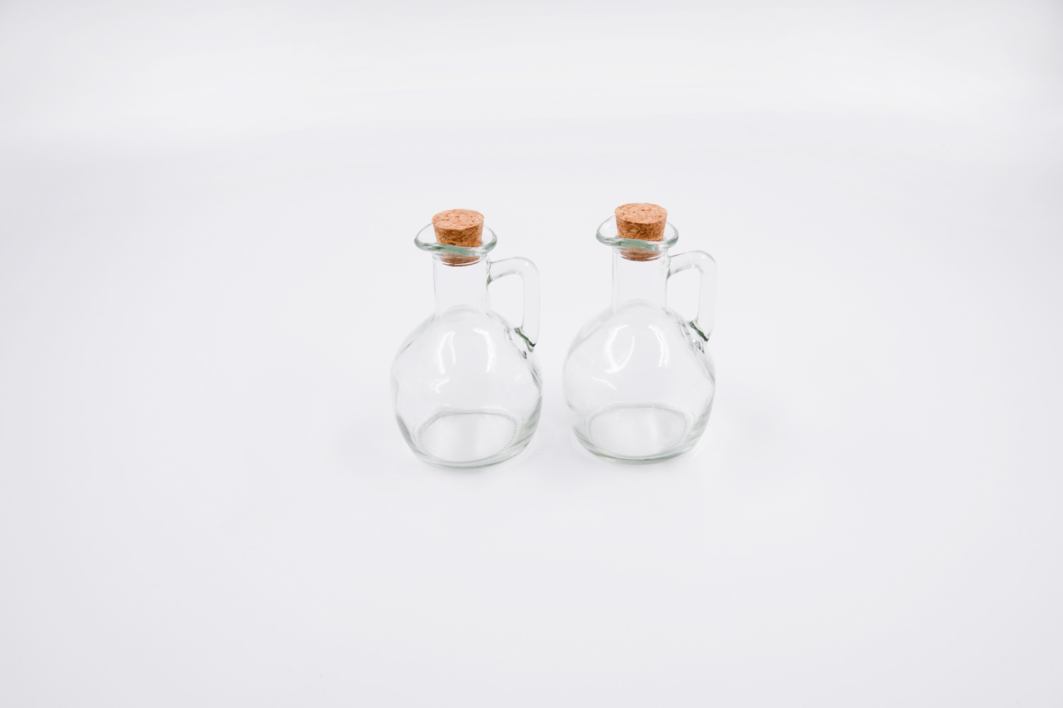 Essig- Ölflaschen Set mit Korken