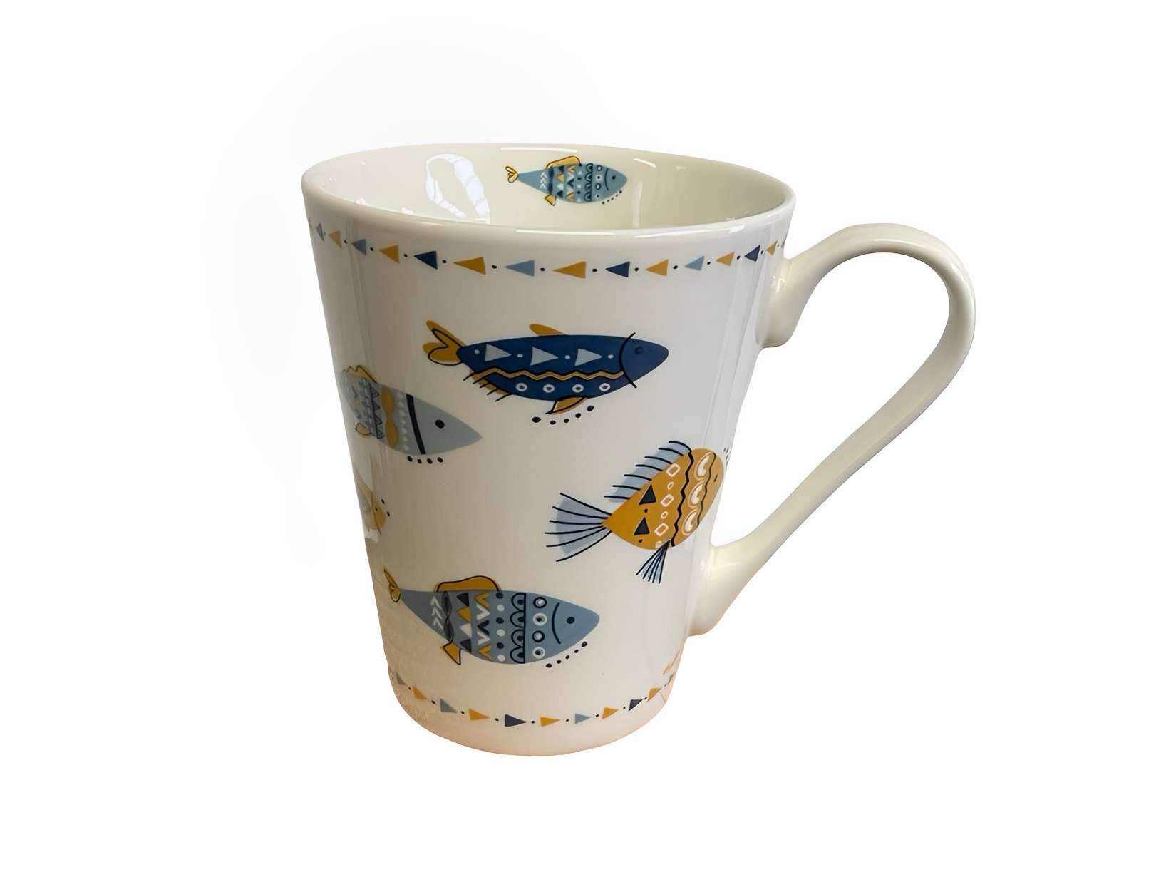 Tasse Kaffeetasse 'Tribaly' Maritim mit Fischen