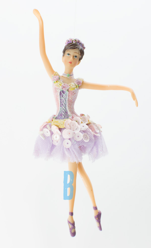 Ballerina Tänzerin Christbaumschmuck