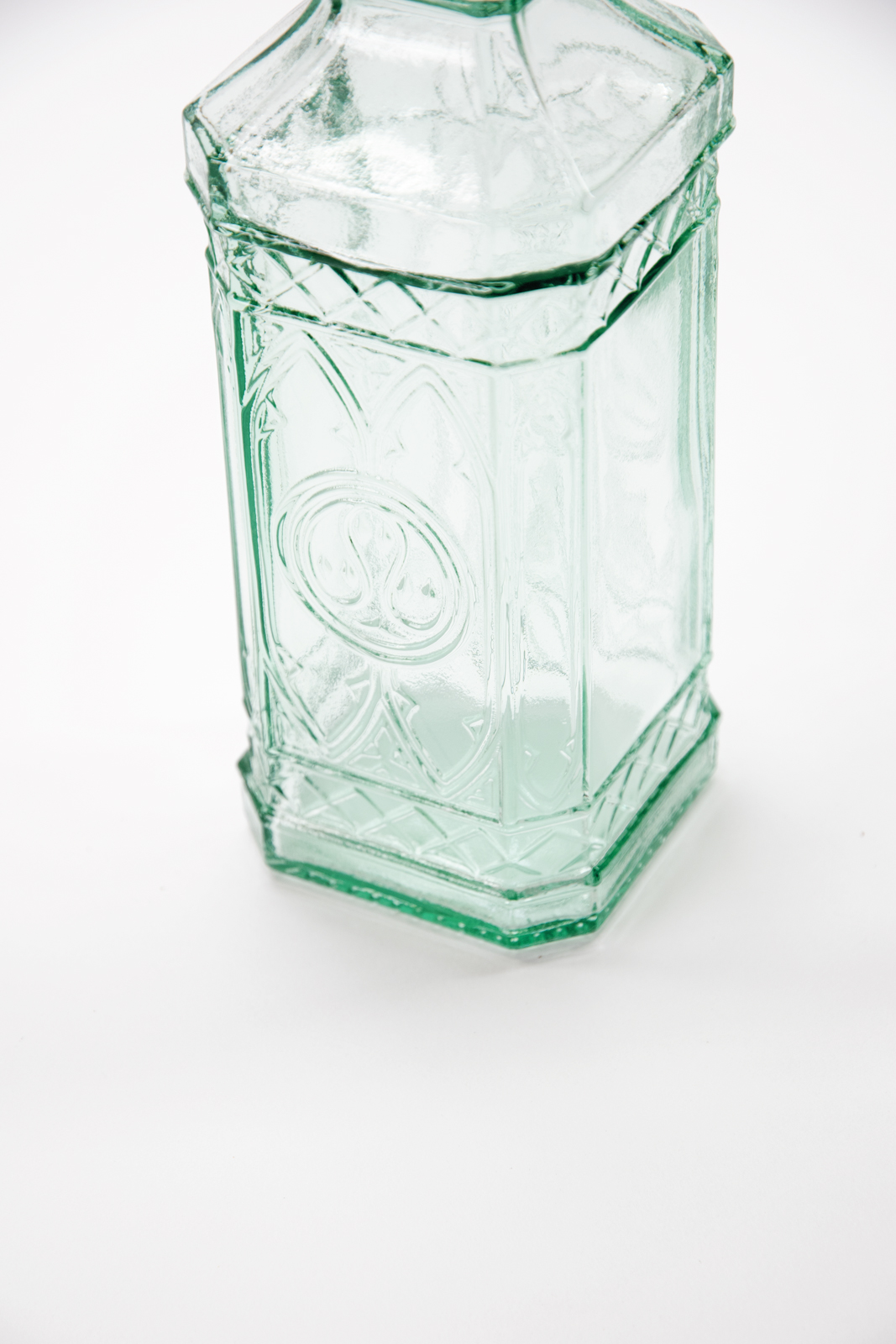 Ecogreen Flasche 700ml mit Bügel-Verschluss Decor