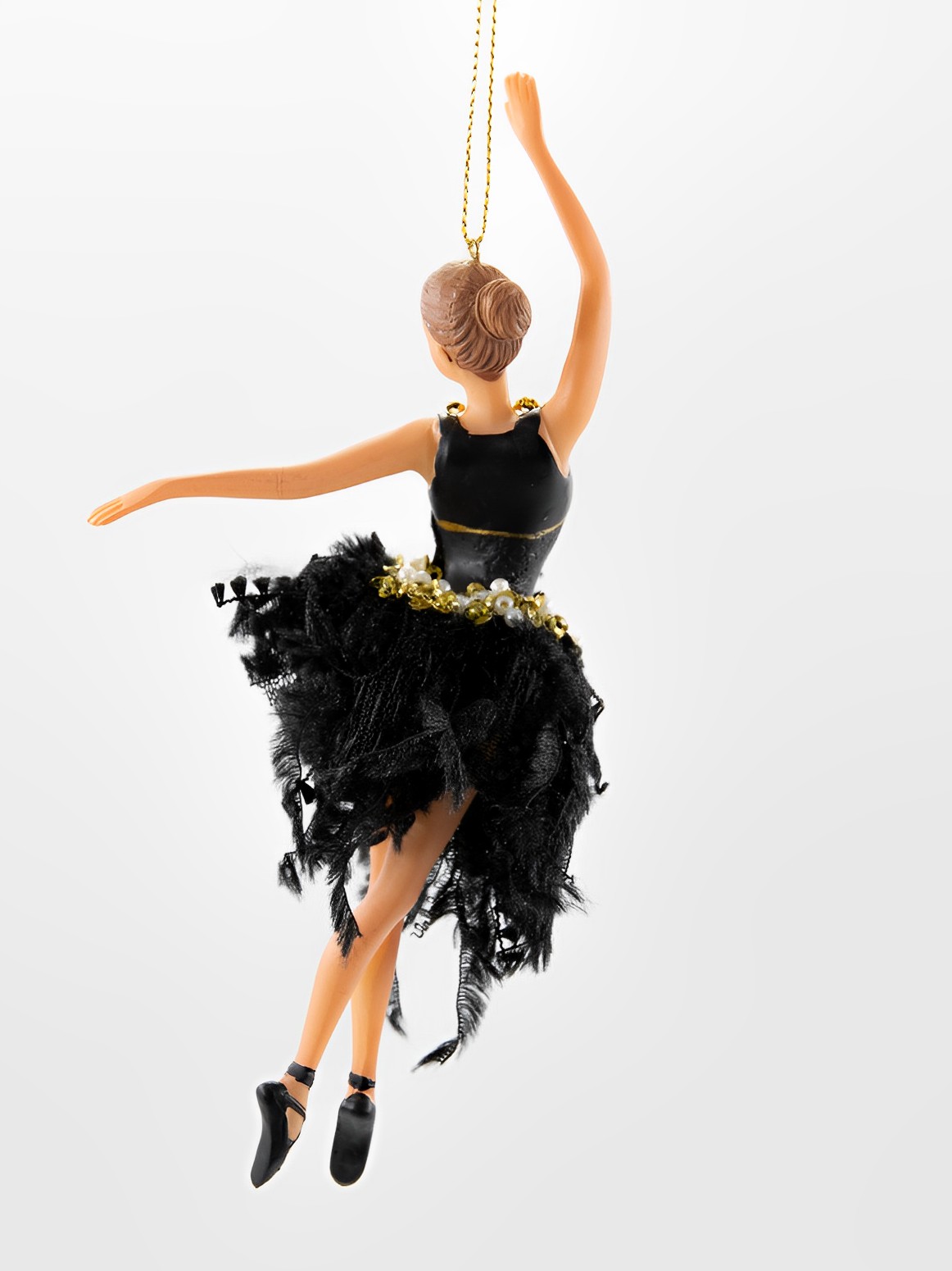 A&G  Ballerina Tänzerin black Christbaumschmuck   