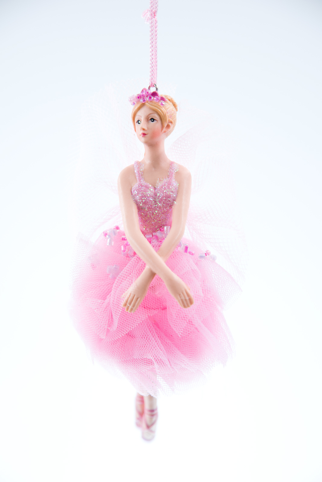 Gisela Graham Sugar Ballerina Plum Fairy  Weihnachtsschmuck