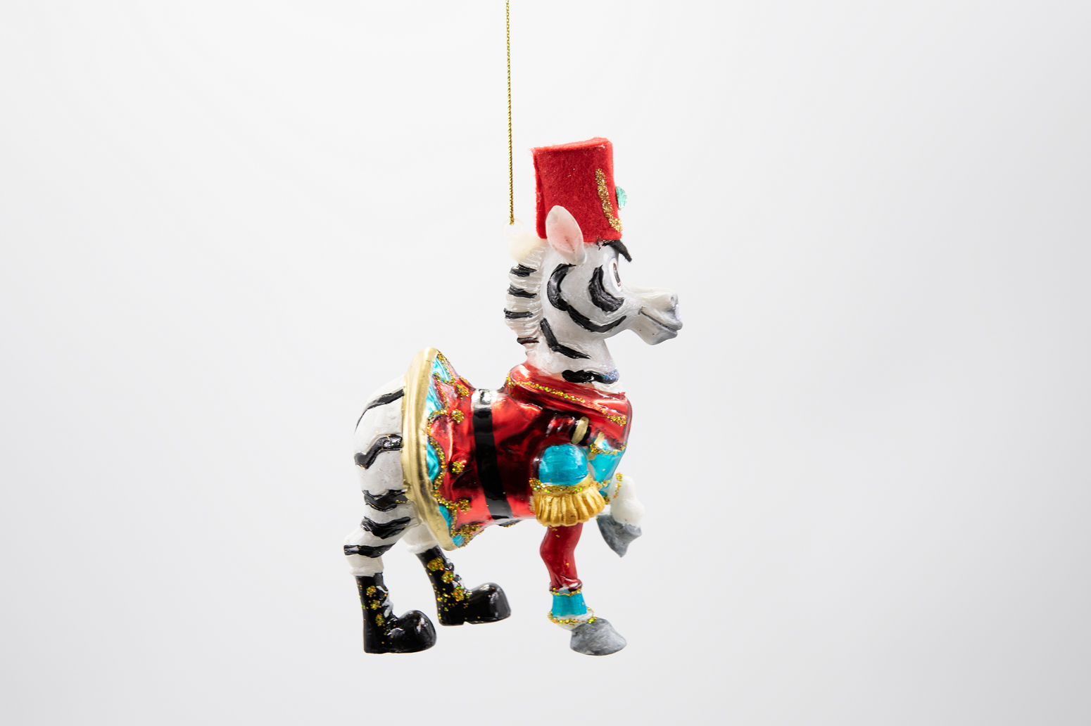 Zebra / Elefant Weihnachtsschmuck