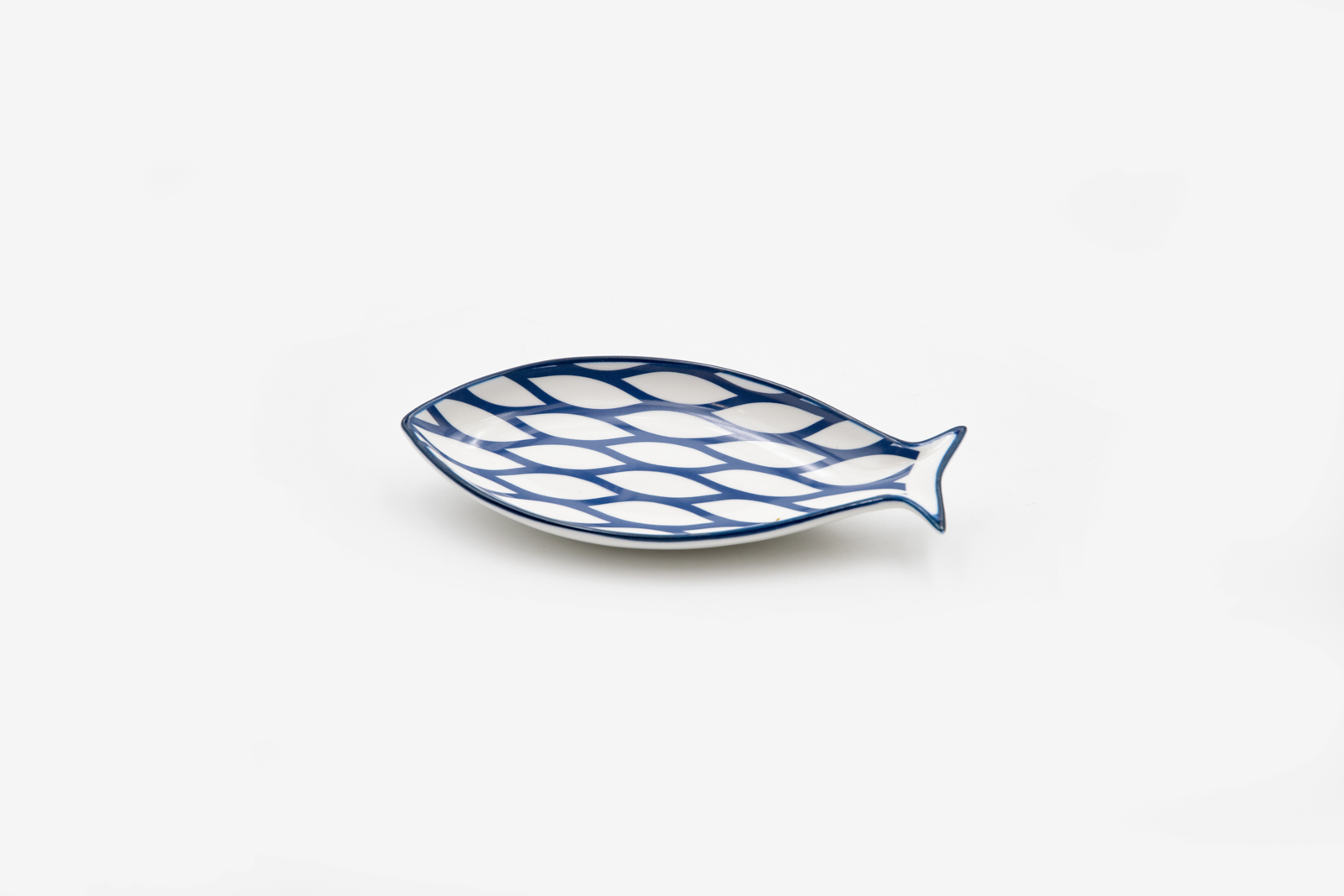 Schale Dipschale Fisch Keramik Landhausstil