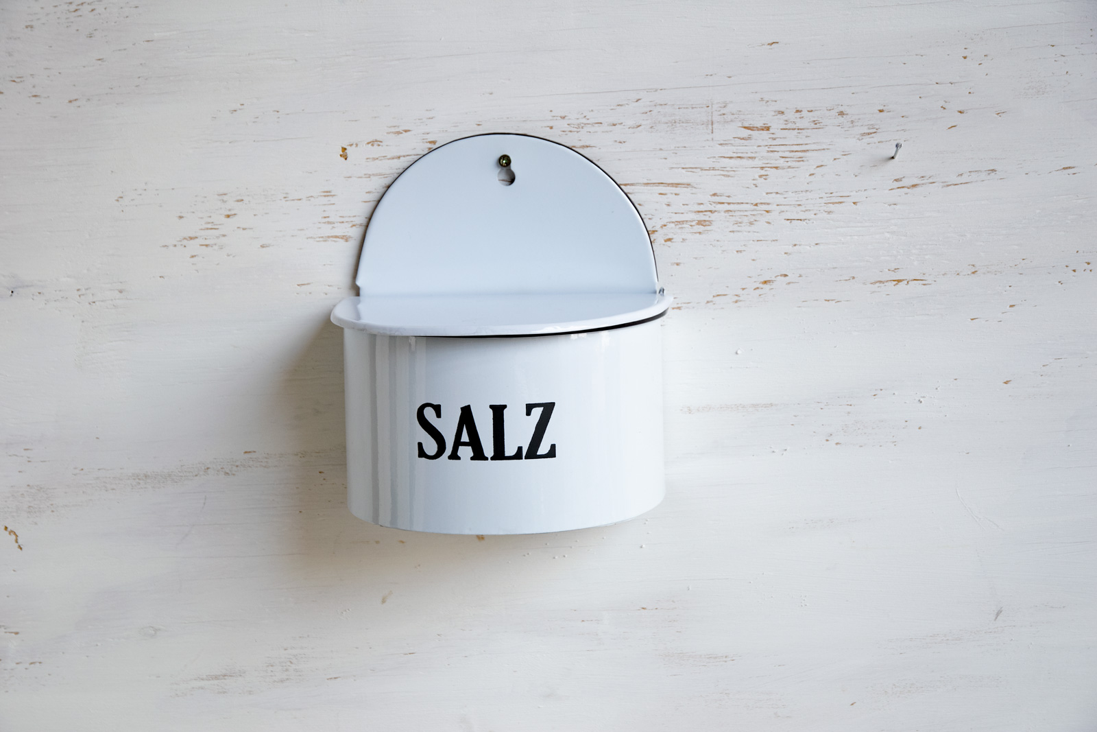 Salz Wandbehälter Landhausstil