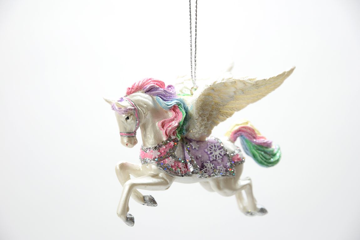 Pegasus Einhorn Weihnachtsschmuck