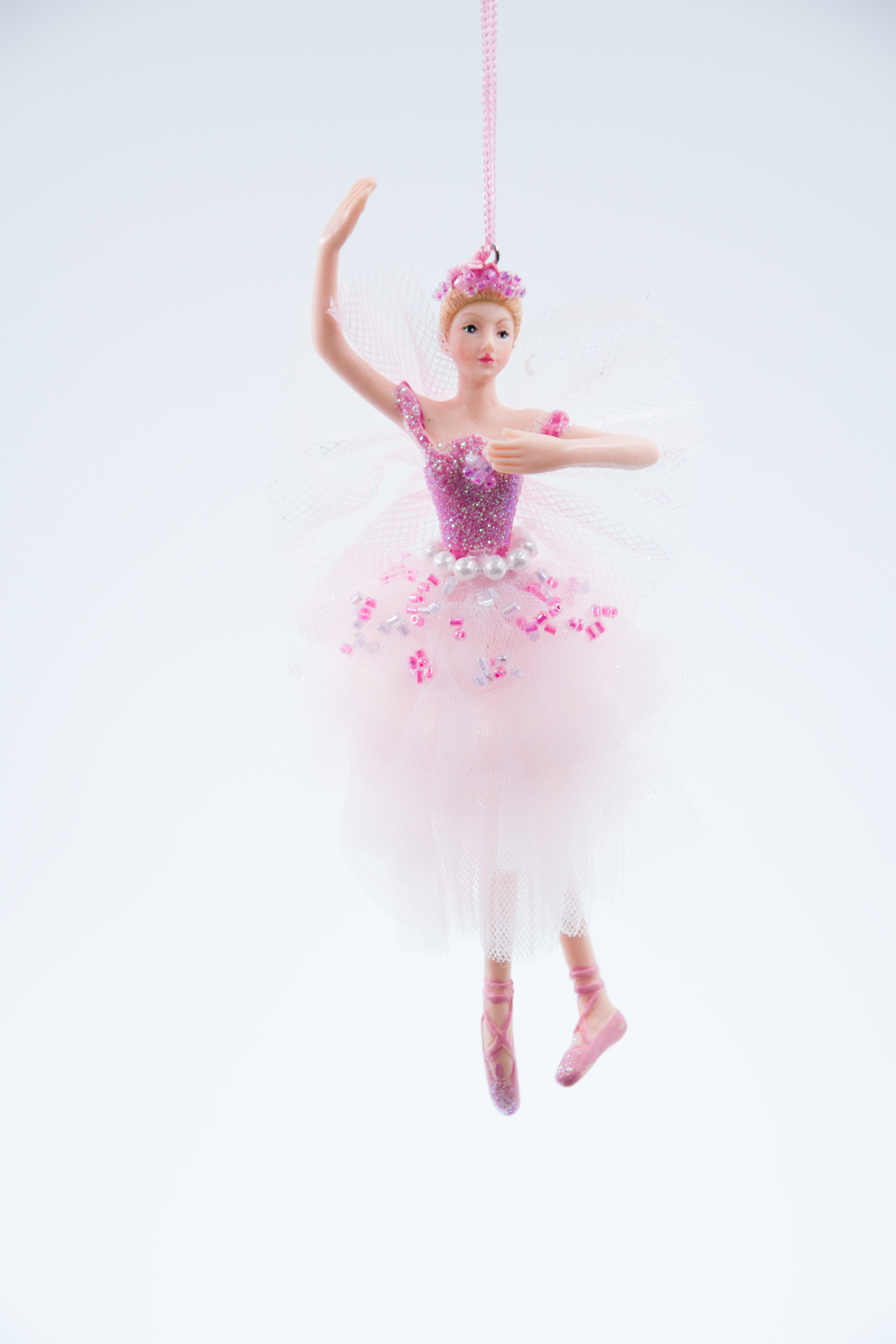Gisela Graham Sugar Ballerina Plum Fairy  Weihnachtsschmuck 