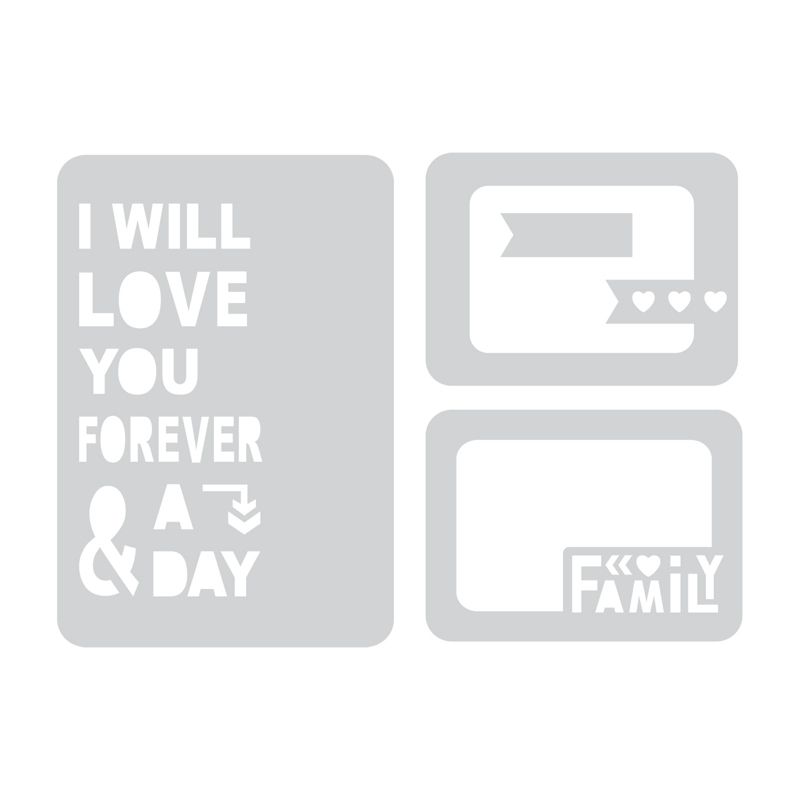 Sizzix Stanze Thinlits Forever & A Day