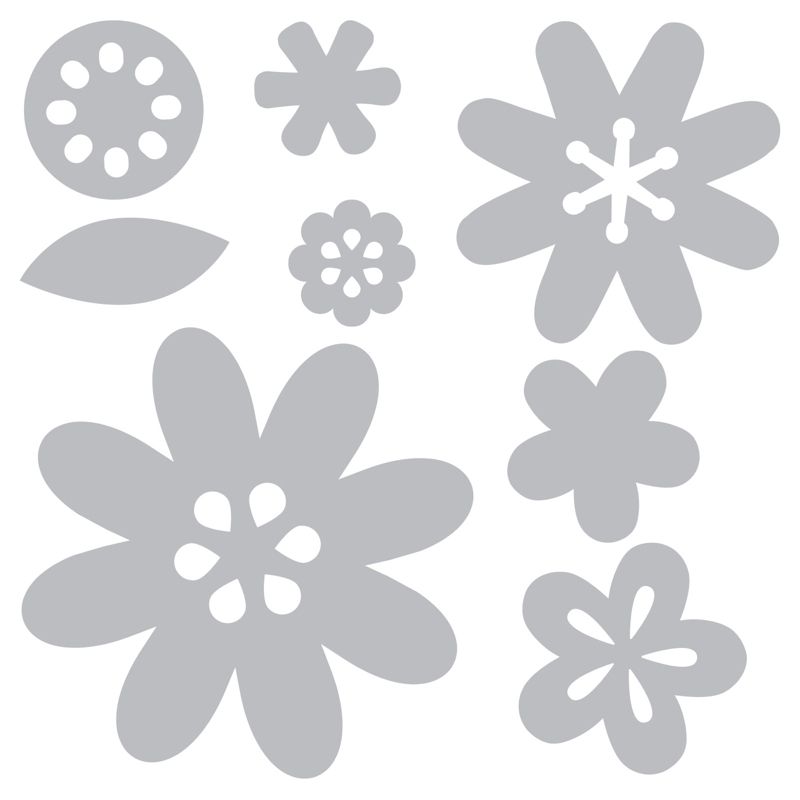Sizzix Stanze Thinlits Flower Layers & Leaf