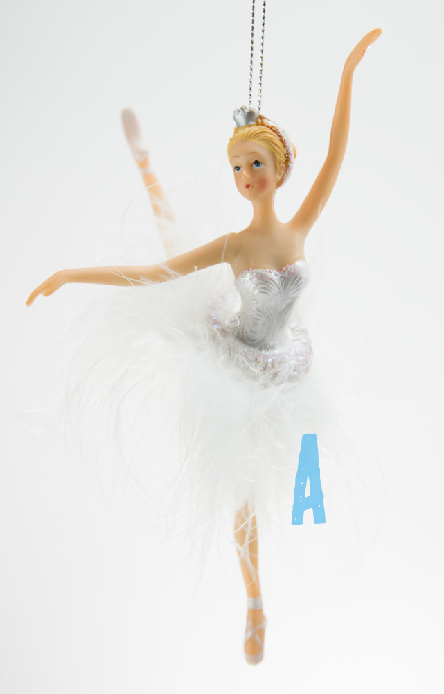 A&G Ballerina Tänzerin Christbaumschmuck 