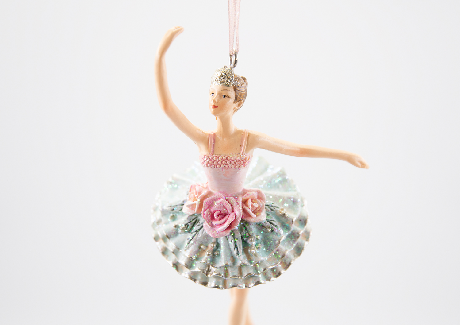 Gisela Graham Pastell Ballerina Weihnachtsschmuck