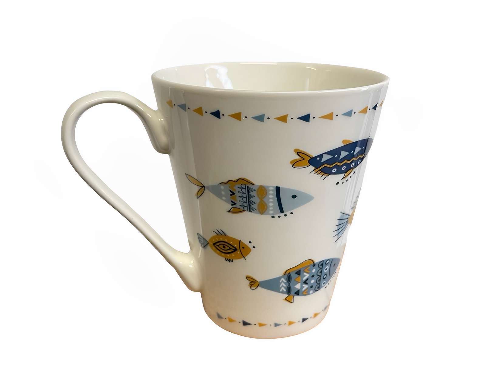 Tasse Kaffeetasse 'Tribaly' Maritim mit Fischen