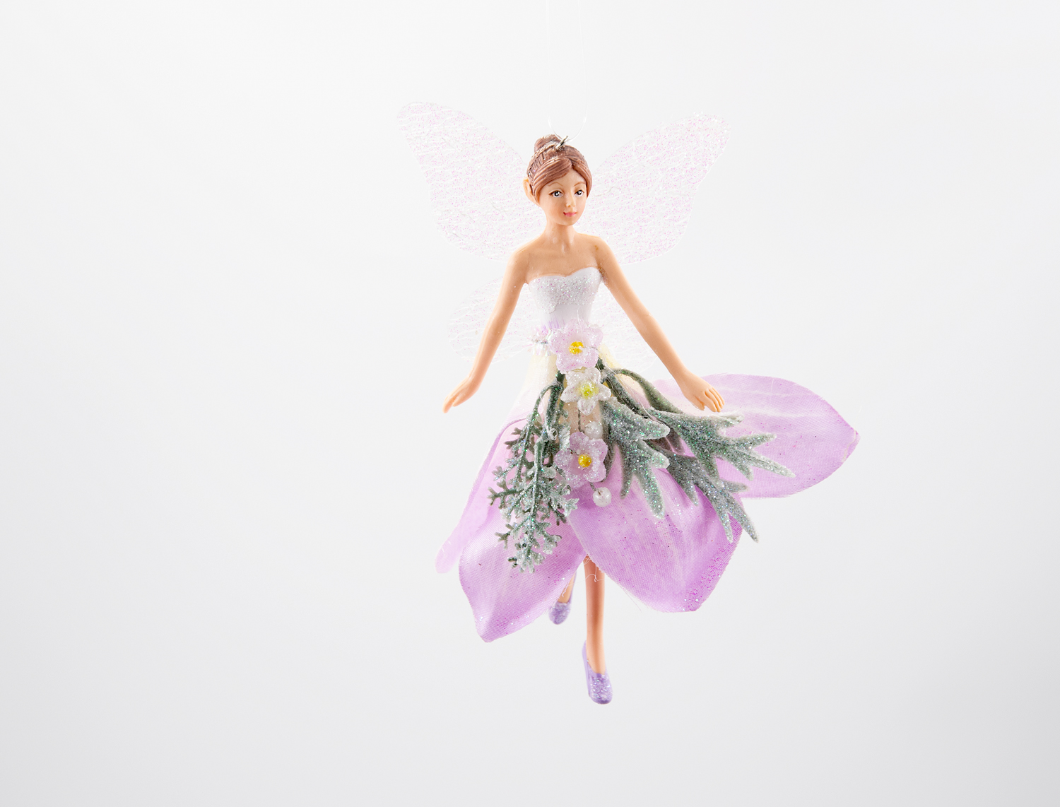 Gisela Graham Flower Skirt Fairy Ballerina Weihnachtsschmuck
